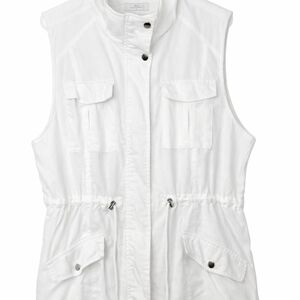 New Directions White Sleeveless Vest